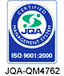 ISO9001国際標準化機構である一般財団法人日本品質保証機構よりISO9001の認証を取得しております。